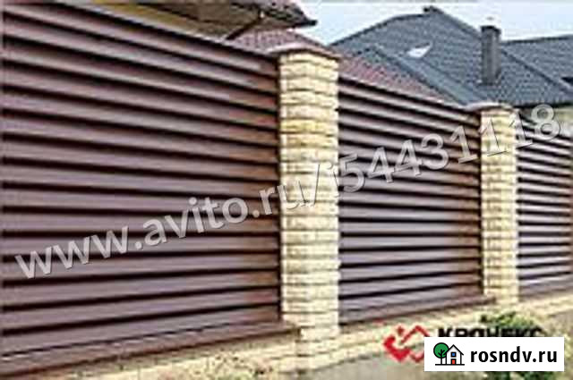 Металлический забор Жалюзи Красноперекопск - изображение 1