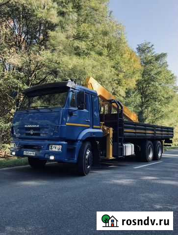 Услуги манипулятора 7т Камаз негабарит Курск - изображение 1