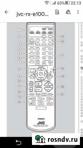 Пульт JVC Таганрог - изображение 1