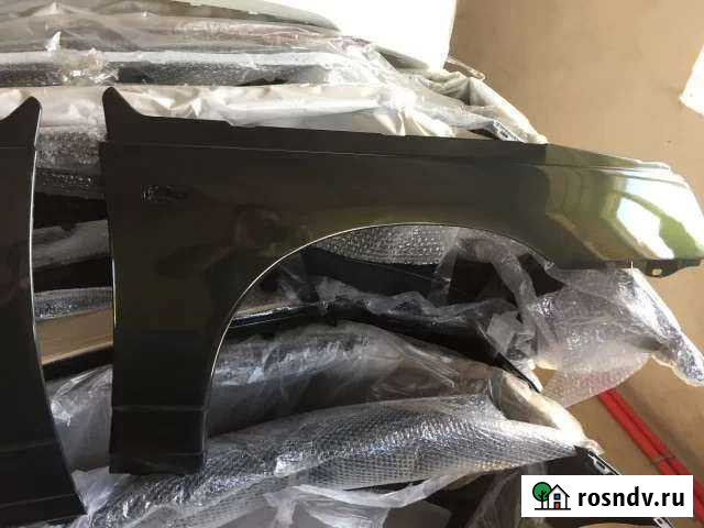 Крылья ваз 2110 2112 пластиковые золото инков Воронеж - изображение 1