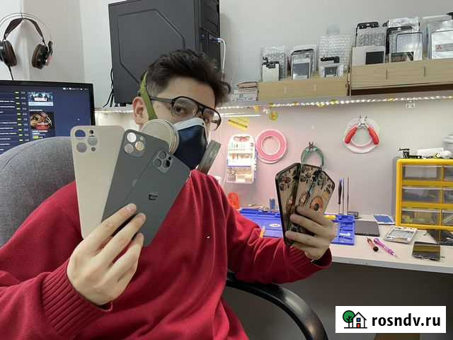 Замена заднего стекла iPhone Тюмень - изображение 1