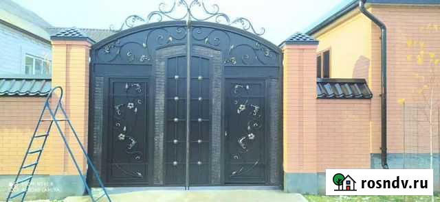 Ворота кованные Алагир - изображение 1