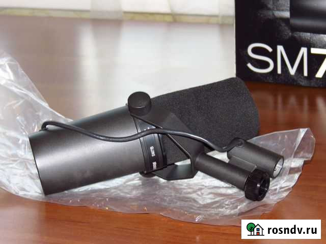 Shure SM7B Новый Оригинал Мексика микрофон Пушкино - изображение 1