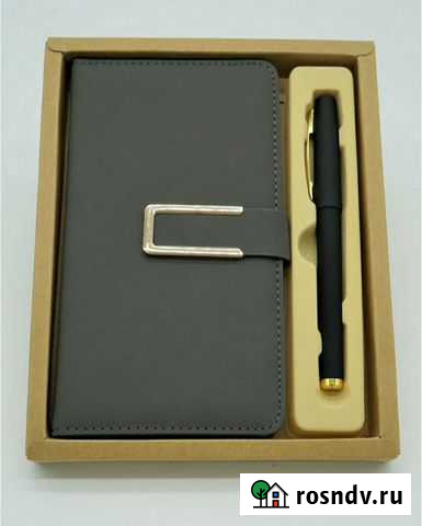 Блокнот с ручкой бизнес подарок Керчь - изображение 1