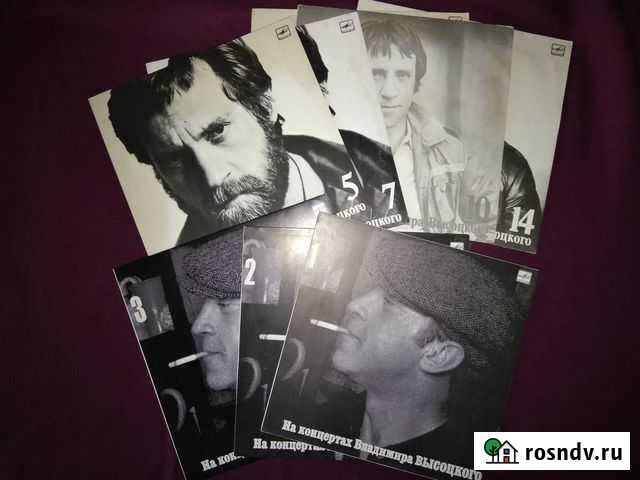 Грампластинки Владимир Высоцкий (с 1 по 16) Киров - изображение 1