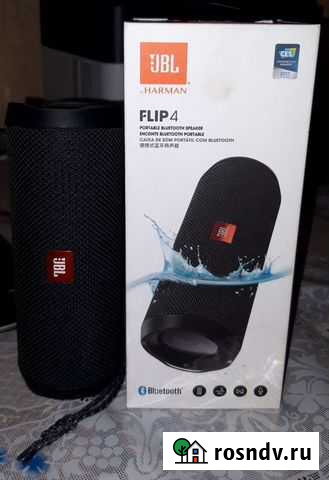 Колонка jbl flip 4 оригинал Чебоксары - изображение 1