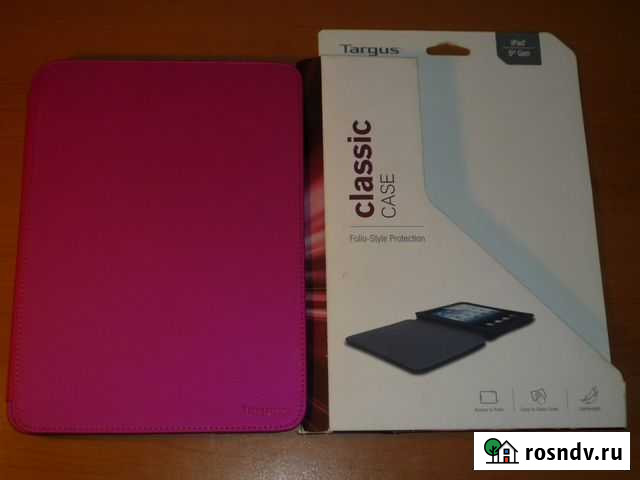 Розовый чехол-книжка Targus для iPad 5го поколения Ростов-на-Дону - изображение 1