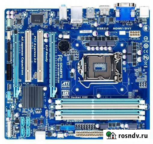 Gigabyte b75m-d3h Набережные Челны - изображение 1