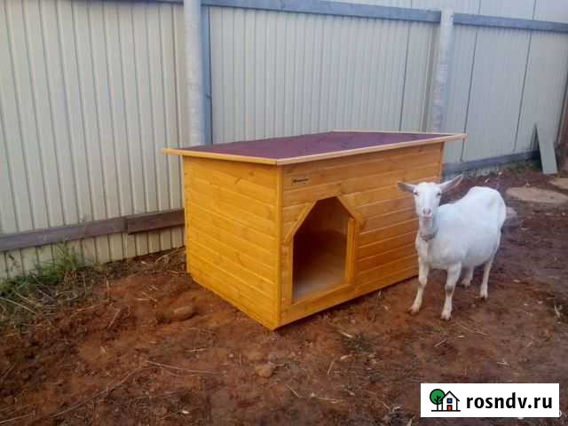 Деревянная будка для лабрадора Энгельс - изображение 1