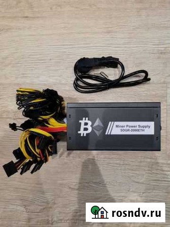 Блок питания 2000W для майнинга Новый Тихий Новосибирск - изображение 1