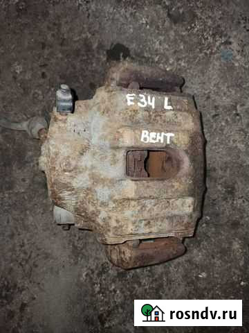 Суппорт передний левый BMW e34 под вент диск Апатиты - изображение 1
