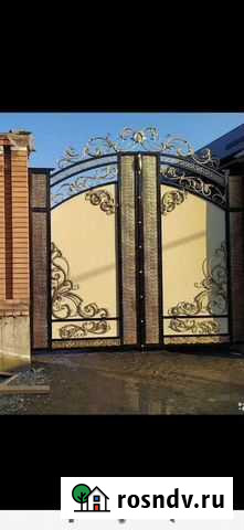 Ворота кованные Курчалой - изображение 1