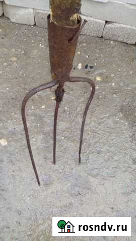 Вилы узкие N2, 1866 год антиквариат быт Красногорск - изображение 1