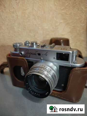 Пленочный фотоаппарат Зоркий-4 Щекино - изображение 1