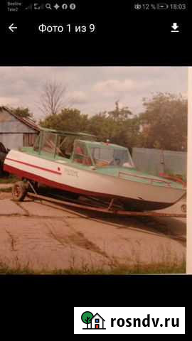 Катер Амур с каютой и прицепом Белоомут - изображение 1