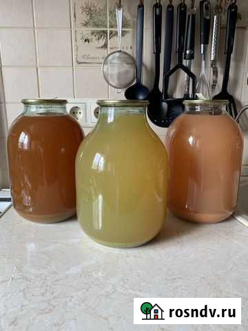 Сок яблочный натуральный прямого отжима Москва - изображение 1