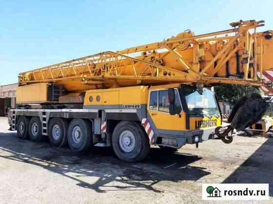 Услуги автокрана liebherr 100т-160т в Москве и мо Москва