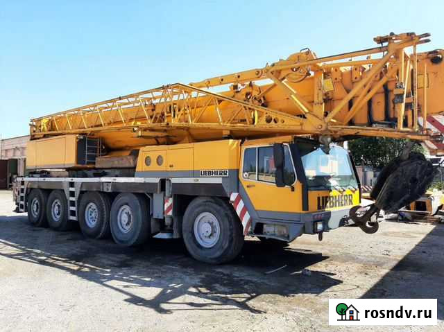 Услуги автокрана liebherr 100т-160т в Москве и мо Москва - изображение 1