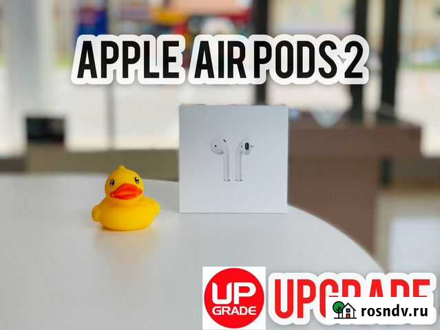 Apple AirPods 2 (Новые, гарантия 1 год) Владимир - изображение 1