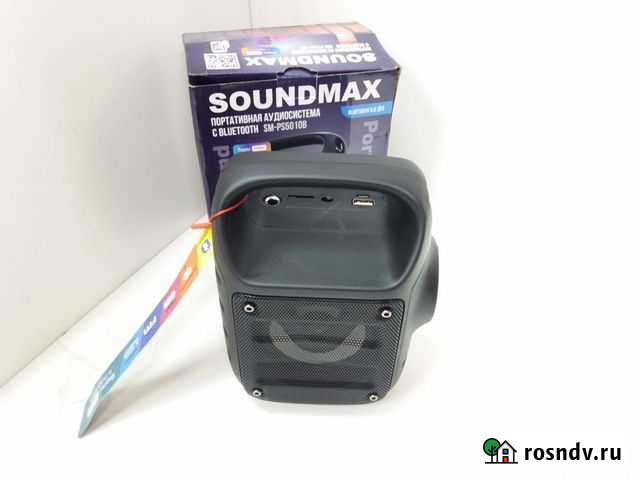 Портативная колонка soundmax SM-PS5010B Белгород - изображение 1