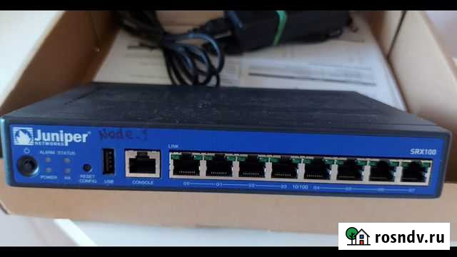 Межсетевой экран juniper srx100b Новый Смоленск - изображение 1