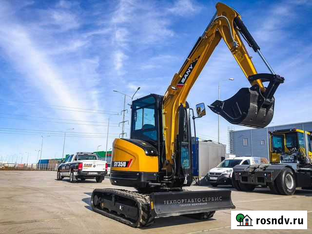 Мини-экскаватор sany SY35U Москва - изображение 1
