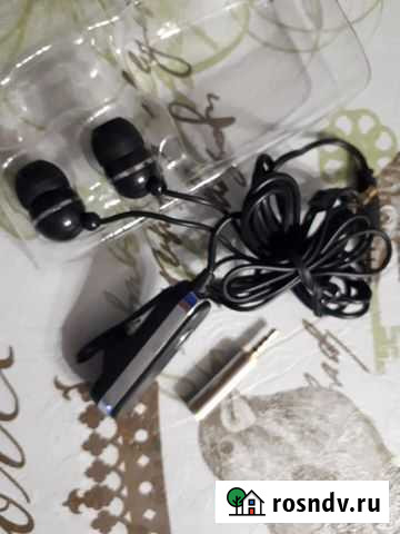 Стерео минигарнитура с адаптером Тюмень - изображение 1