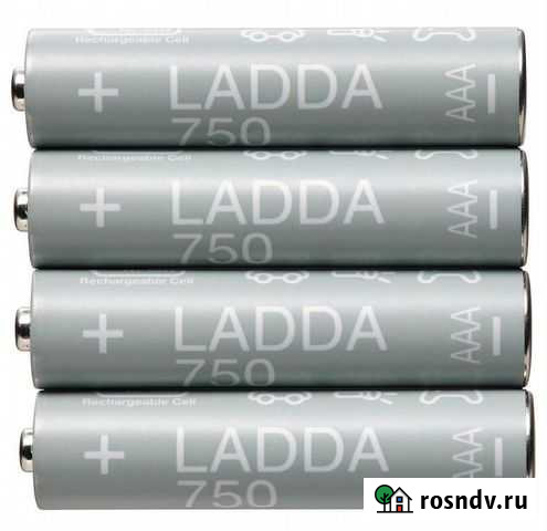 Аккумуляторные батарейки AAA Ladda Чебоксары - изображение 1