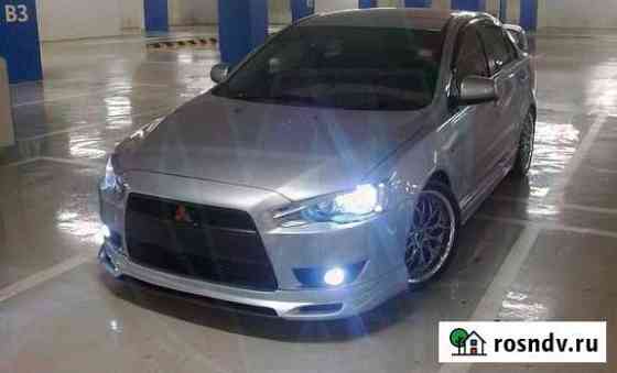 Mitsubishi Lancer X тюнинг обвес Астрахань