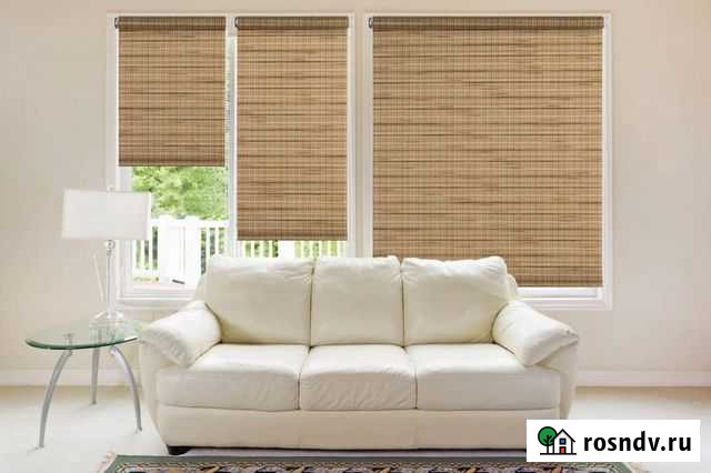 Рулонные жалюзи Лён новогодняя скидка 20 Черногорск - изображение 1