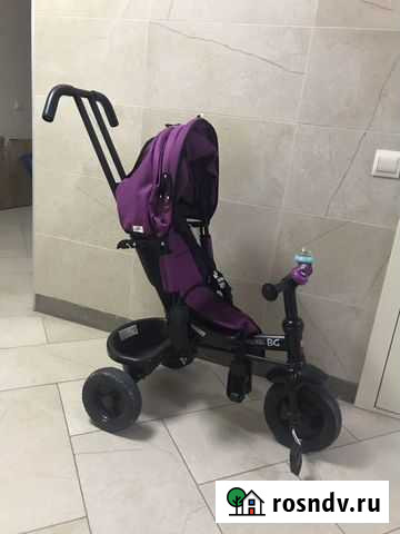 Детский трехколесный велосипед Berger с ручкой Барнаул - изображение 1