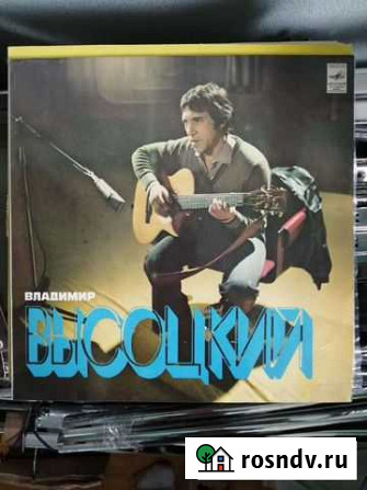 Виниловая Пластинка Владимир Высоцкий - Песни 1980 Жуковский - изображение 1