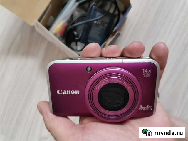 Фотоаппарат Canon Powershot sx 210 is Барнаул - изображение 1