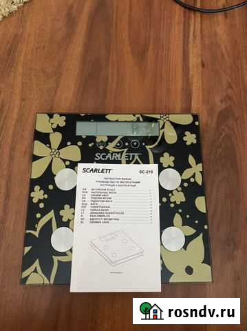 Весы напольные Scarlett Томск - изображение 1