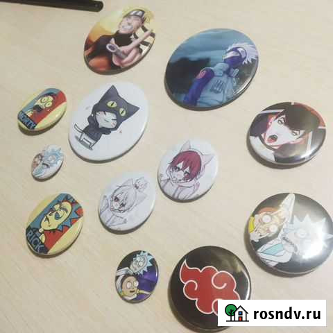 Значки аниме (цена за все) Липецк - изображение 1