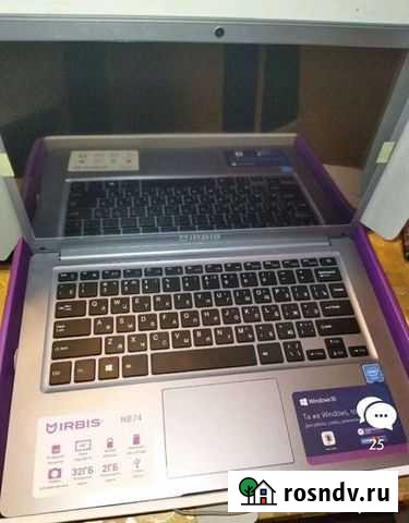 Новый ноутбук irbis Windows 10Pro Нижнекамск - изображение 1