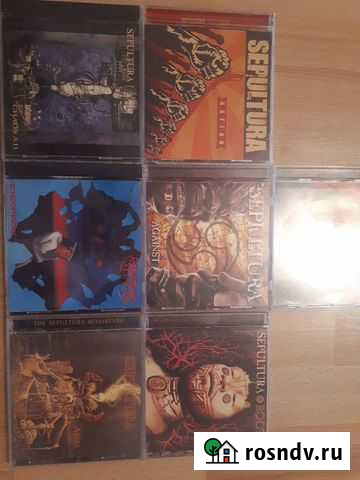 Sepultura,7 CD,U.S.A Курган - изображение 1