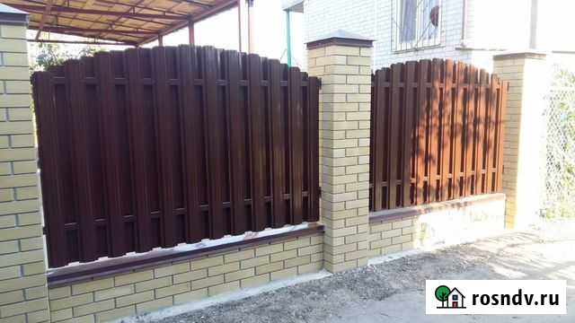 Штакетник металлический для забора Чебаркуль - изображение 1