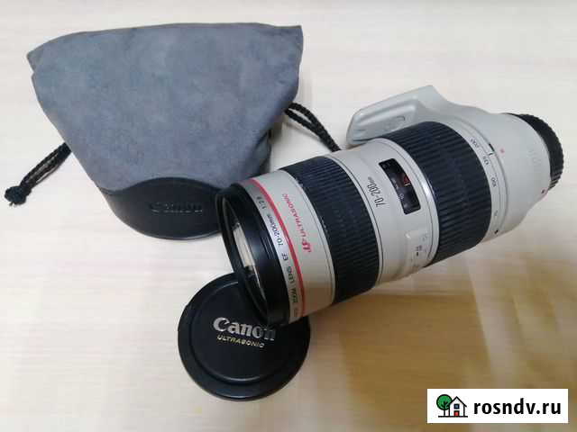 Объектив canon 70-200 2.8 L USM Улан-Удэ - изображение 1