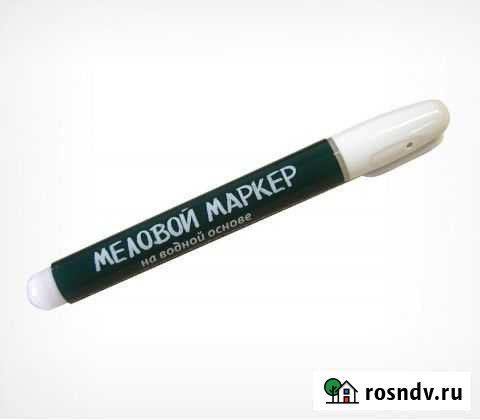 Маркер меловой на водной основе posmarker 2-5мм Октябрьский - изображение 1