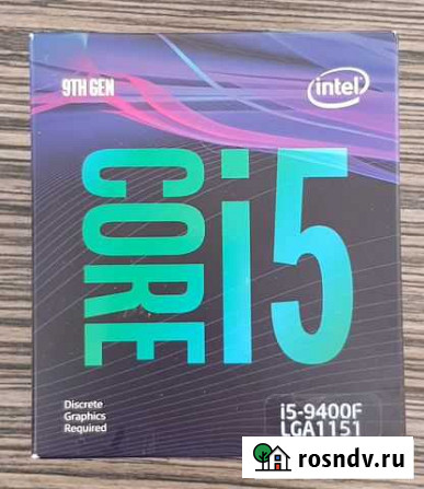 Процессор Intel i5-9400F S1151v2 Box (новый) Новосибирск - изображение 1