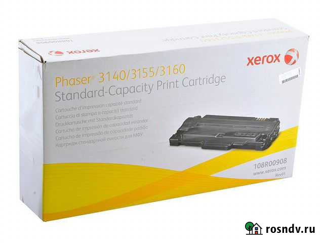 Картридж оригинальный для Xerox 3140/3160 Батайск - изображение 1
