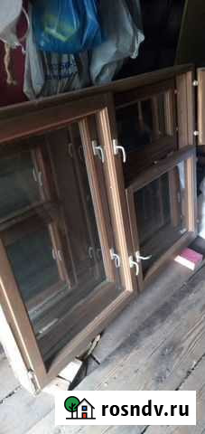 Деревянные окна бу Стрижи - изображение 1