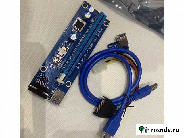 Райзер для видео карт и майнинга Красногорск - изображение 1