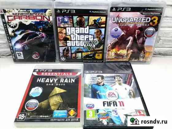 Ps3 комплект 5 игр Чебоксары
