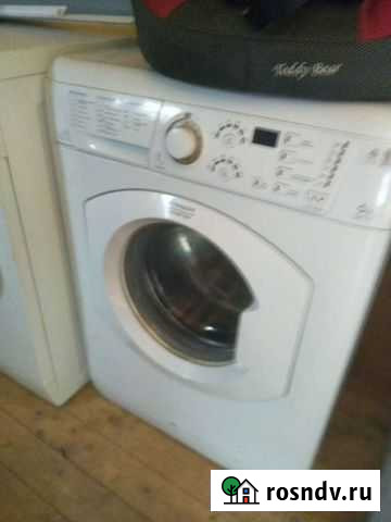 Стиральная машина бу hotpoint ariston 5 кг Малоярославец - изображение 1