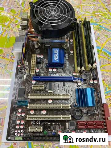 Intel 4 Ядра Socket 775+ Плата+ озу 4Гб+ Кулер Грозный - изображение 1