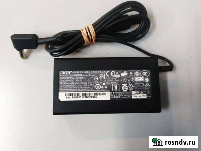 Блок питания Acer A11-065N1A (19V, 3.42A) Иркутск - изображение 1