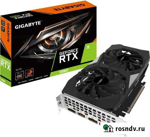 Gigabyte GeForce RTX 2060 OC Rev2 33 mh/s Омск - изображение 1