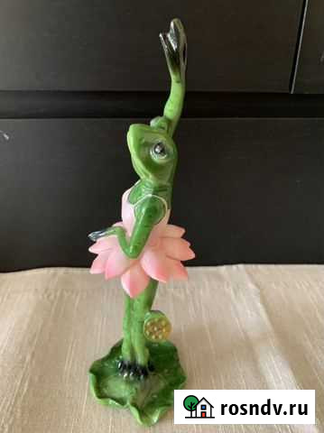 Статуэтка. Лягушка фигурка керамическая Одинцово - изображение 1